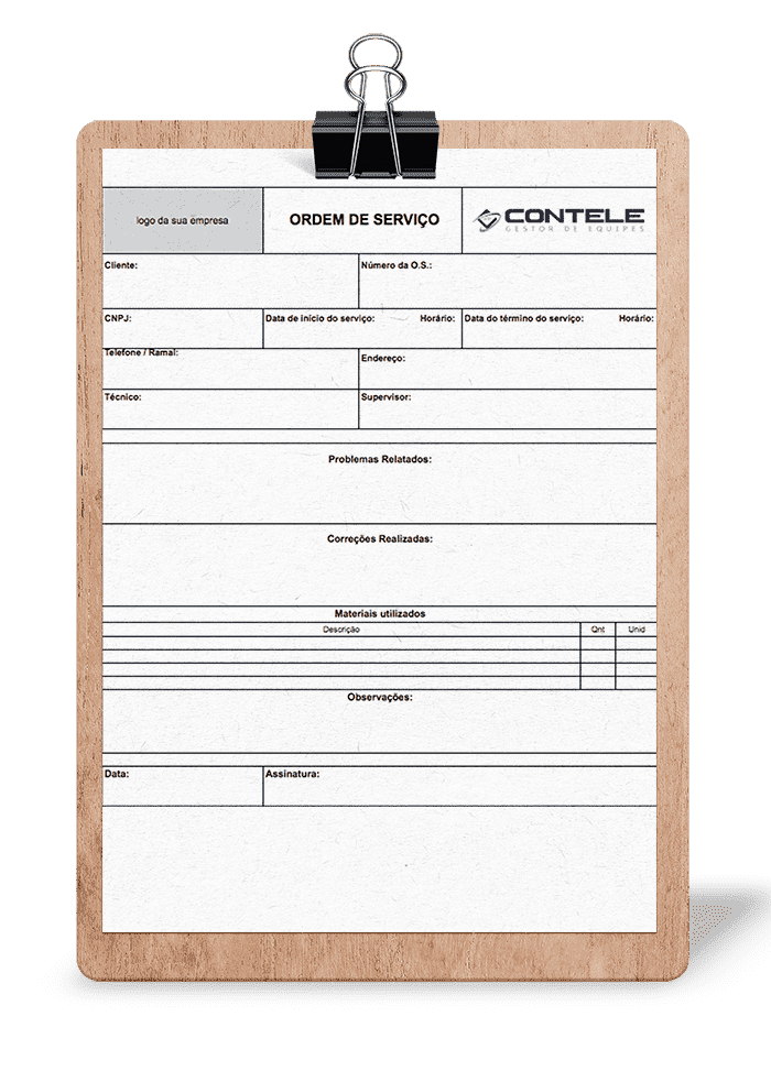 Como fazer uma ordem de serviço? Baixe pronta gratuitamente!